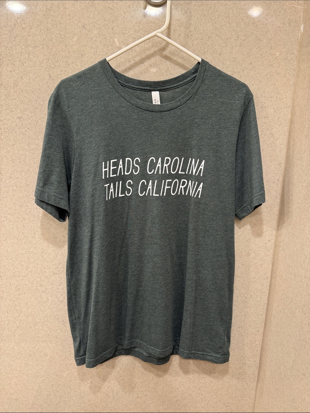 Heads Carolina Tails California Short Sleeve Tee - Dark Green